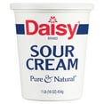 thumbnail image 1 of Daisy Pure and Natural Sour Cream, 16 oz (1 lb) Tub (Refrigerated), 1 of 12