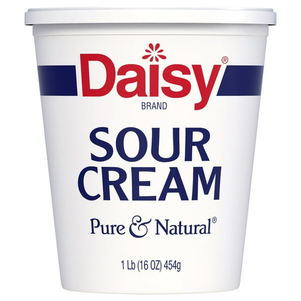 Daisy Pure & Natural Sour Cream, 16 oz Tub for Breakroom - Walmart