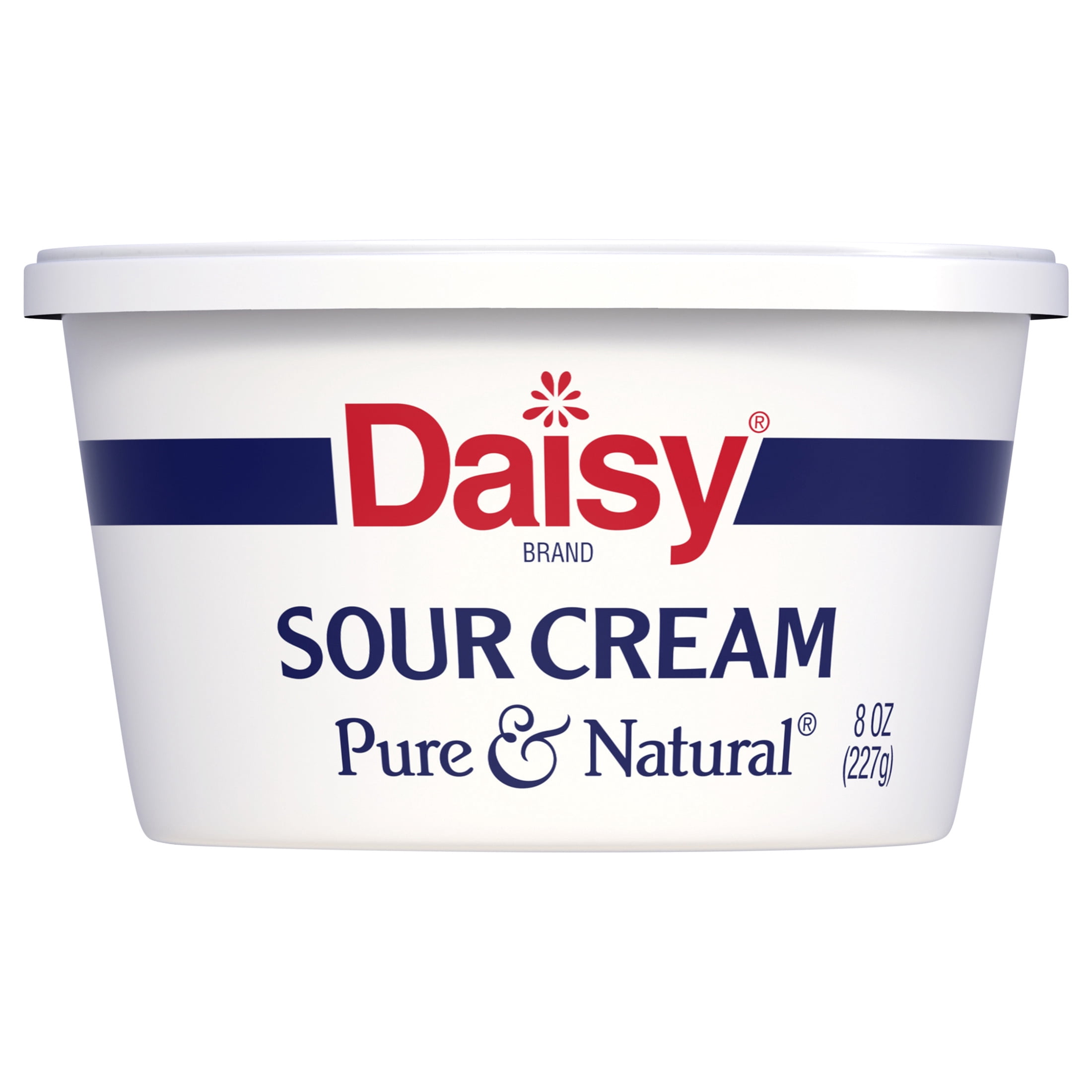 Daisy Pure and Natural Sour Cream, 8 oz Tub (Refrigerated