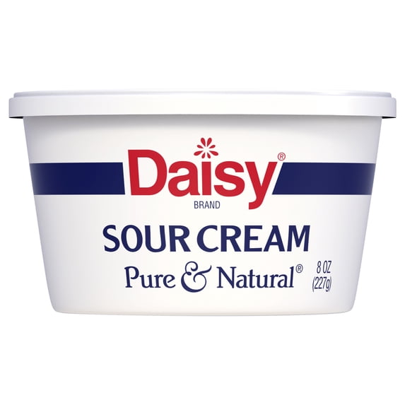 Daisy Pure and Natural Sour Cream, 8 oz Tub (Refrigerated)