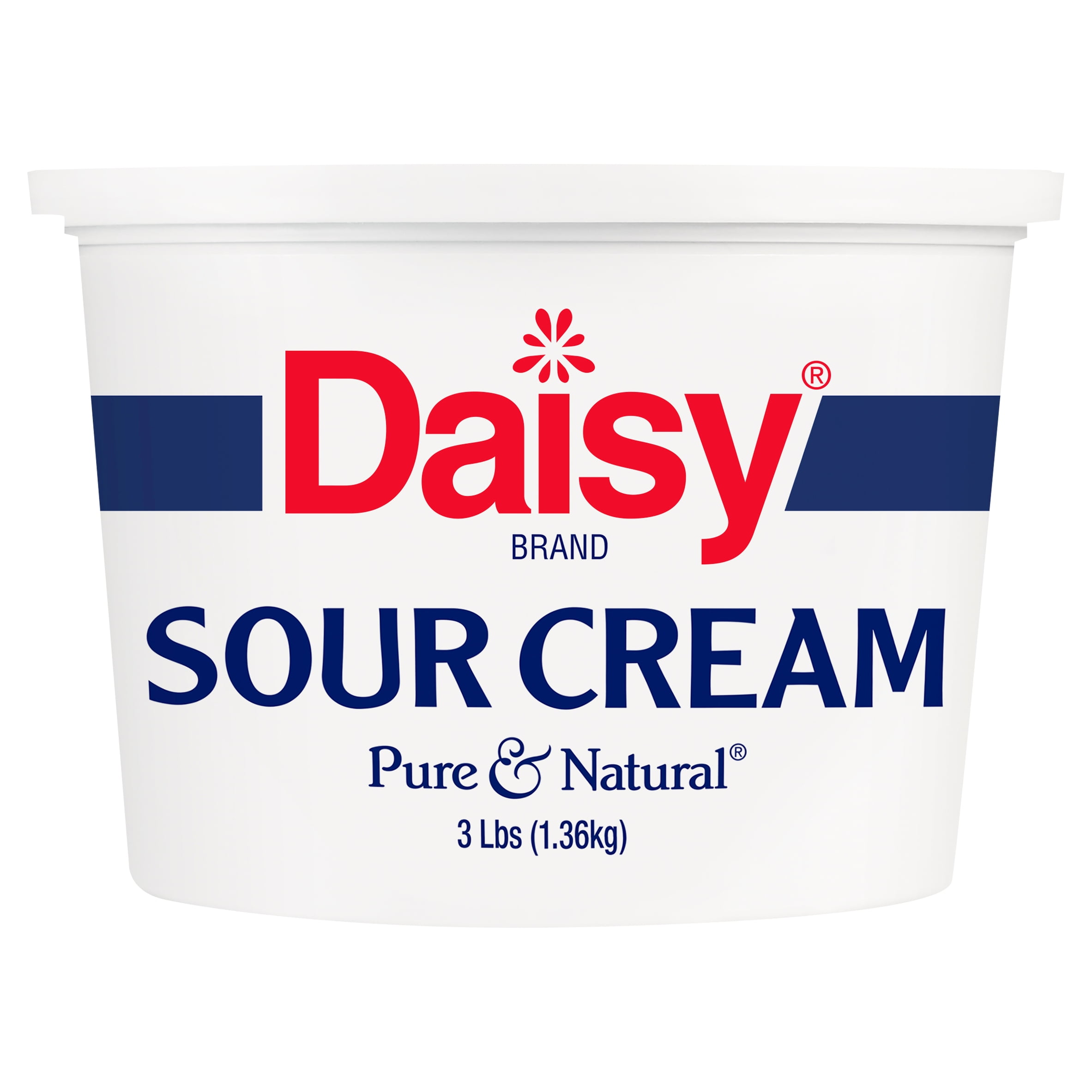 Daisy Pure and Natural Sour Cream, Regular, 48 ounces