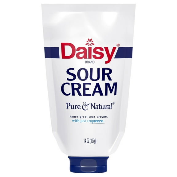 Daisy Pure and Natural Sour Cream, 14 oz Pouch (Refrigerated)