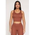 thumbnail image 1 of Women's Daisy Ribbed Knit Cropped Tank Top, 1 of 4