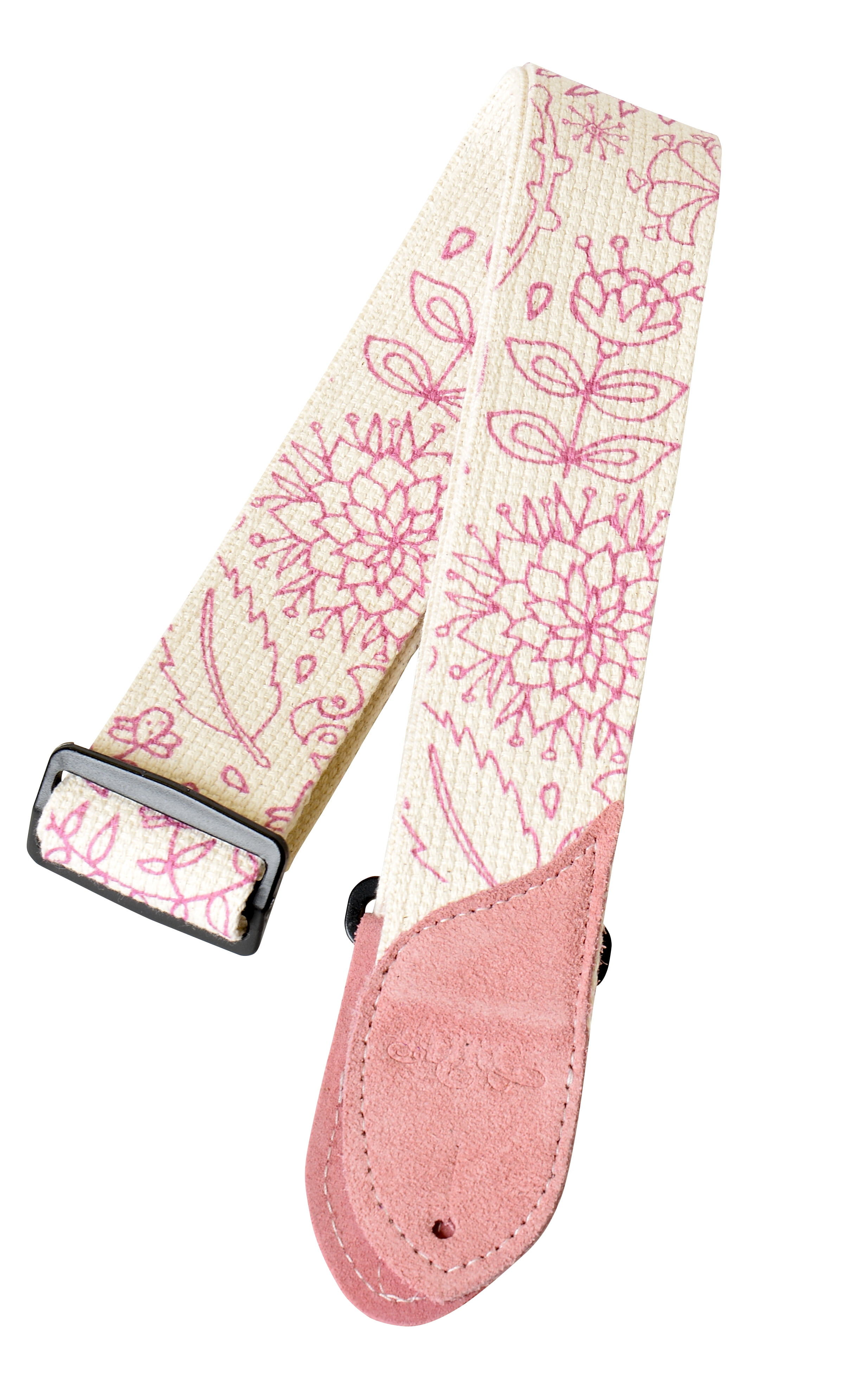 Guitar strap pink