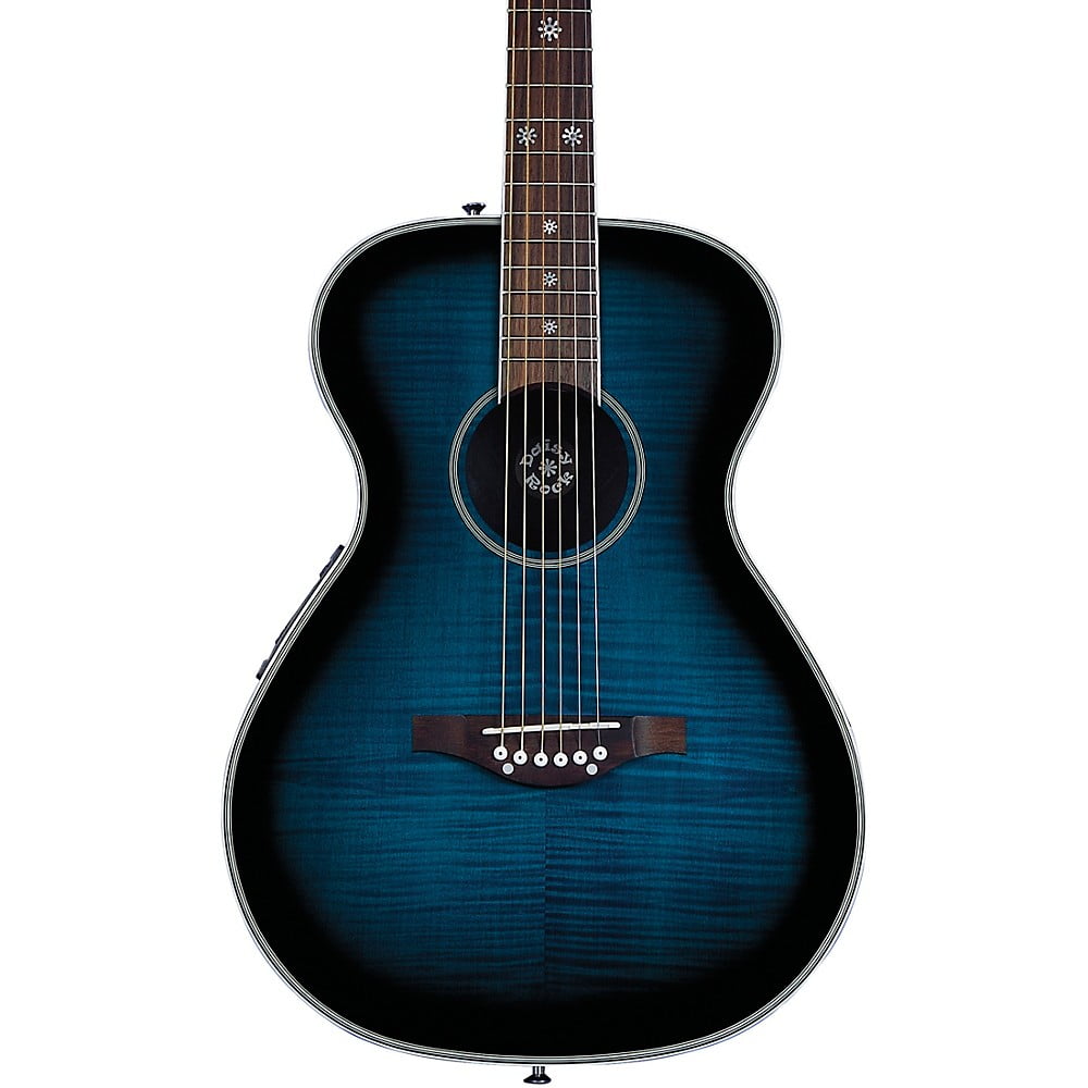 Daisy Rock Pixie Acoustic-Electric Guitar Blueberry Burst