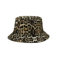 thumbnail image 1 of Daisy Rose Bucket Hat - Unisex Packable Summer Travel Beach Sun Hat - Leopard, 1 of 8