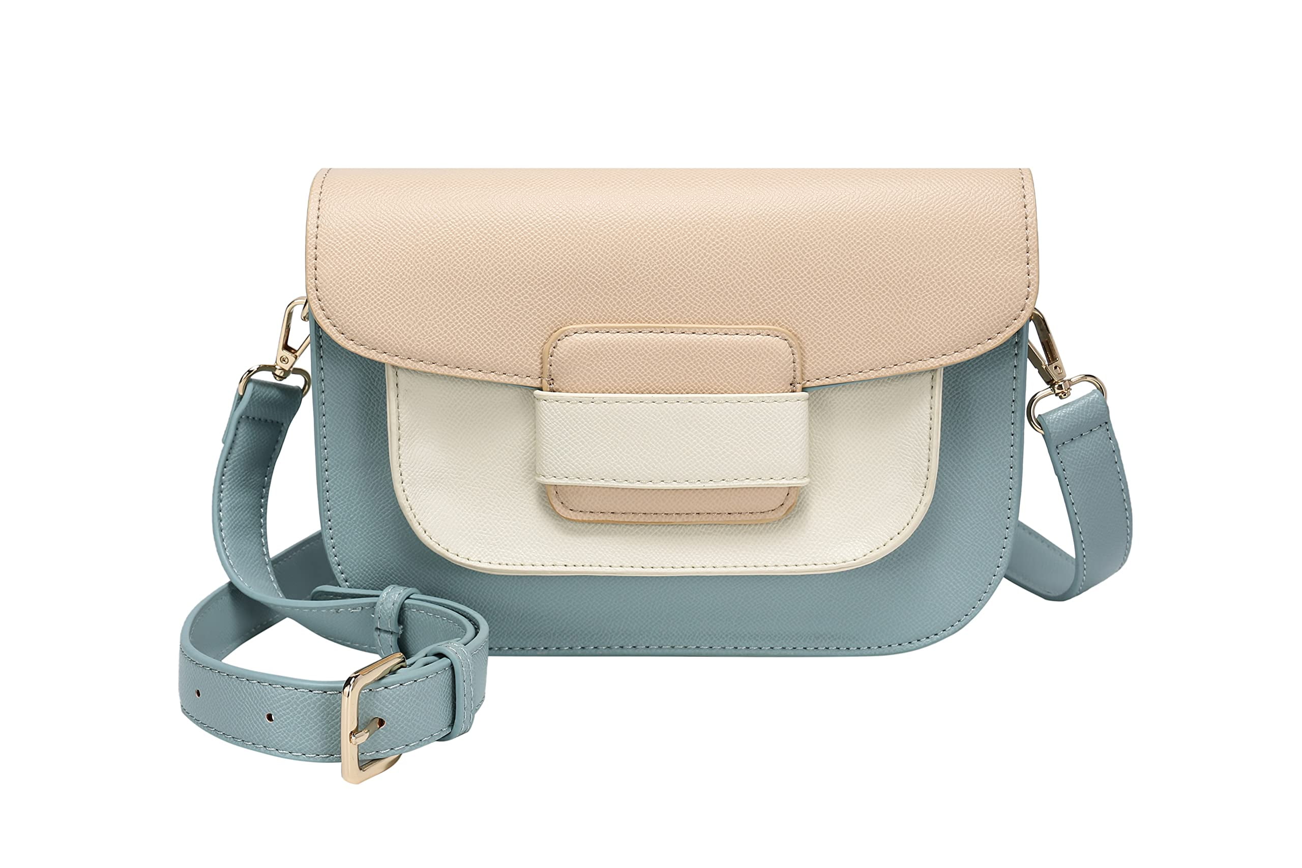 Daisy Rose Women s Vegan Leather Crossbody Bag Kuwait Ubuy