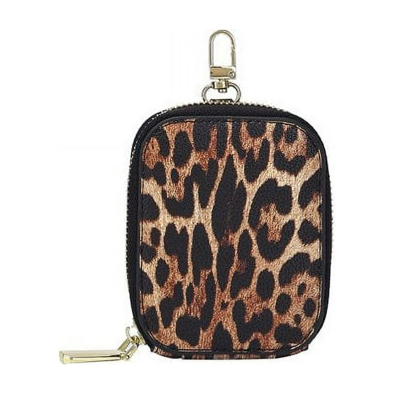 Daisy Rose Rectangle Coin Purse Pouch Change Wallet Holder for