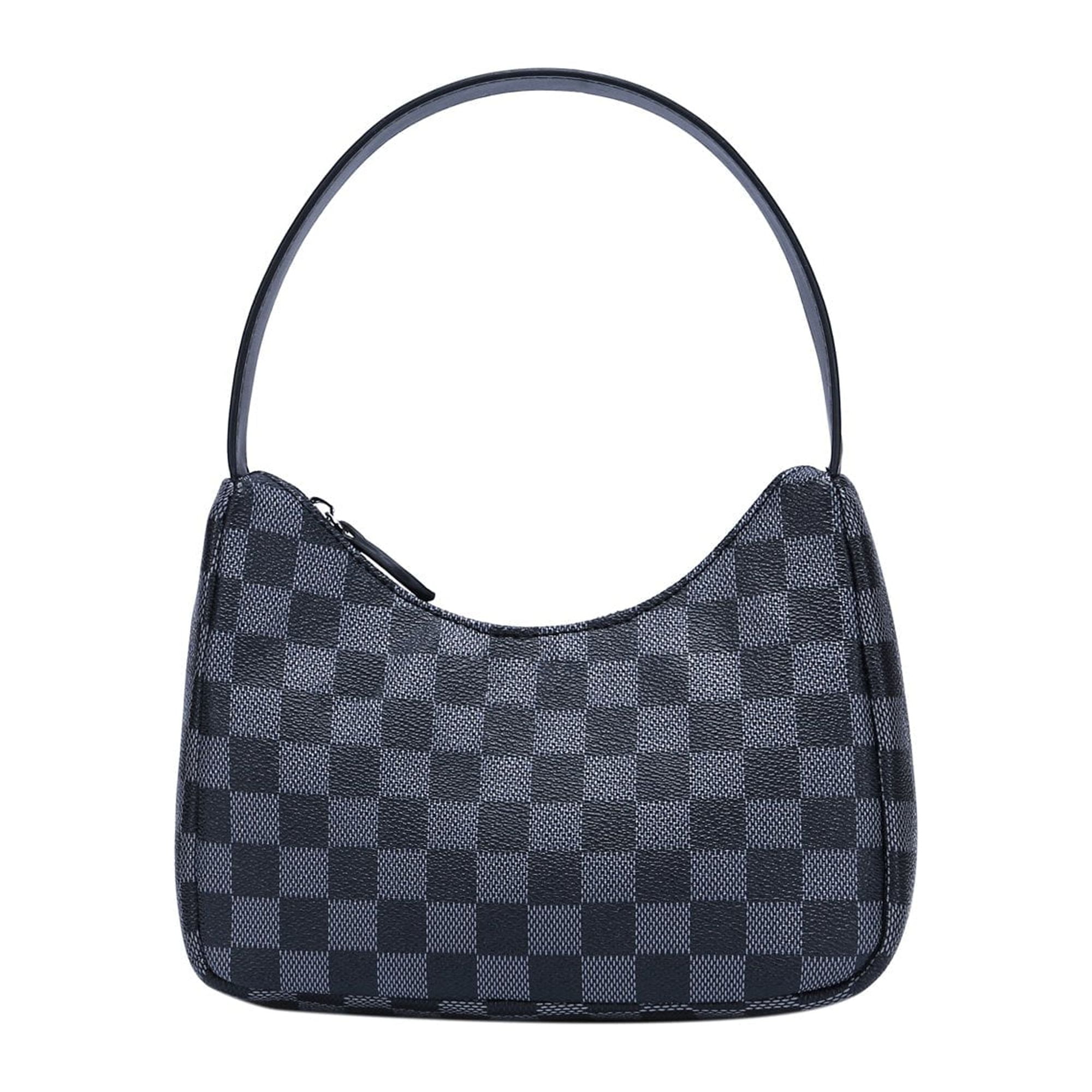 Linea Pelle Dylan Perforated Leather Speedy Satchel Black