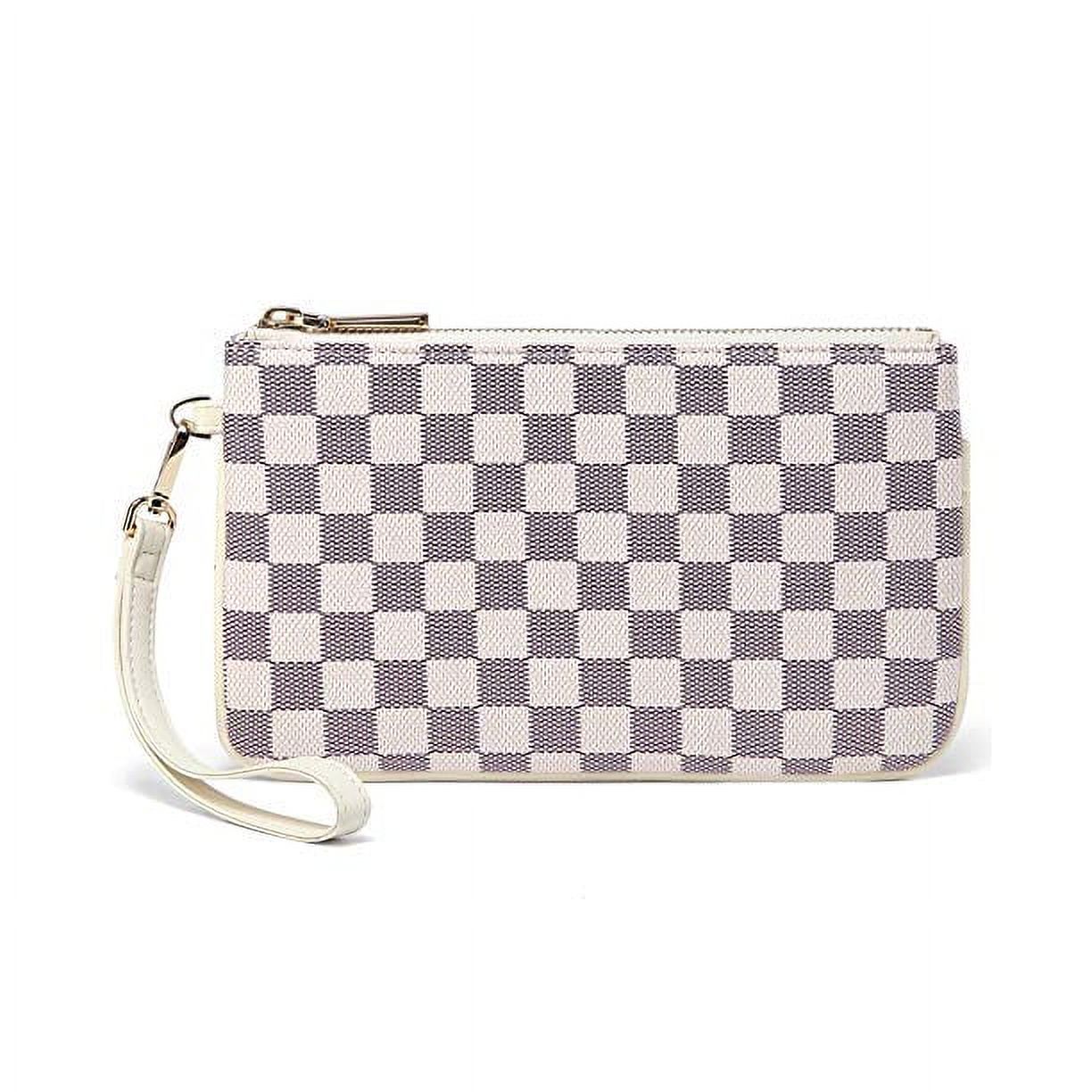 Daisy Rose Zip Wristlet Wallet and Phone Clutch for Women RFID