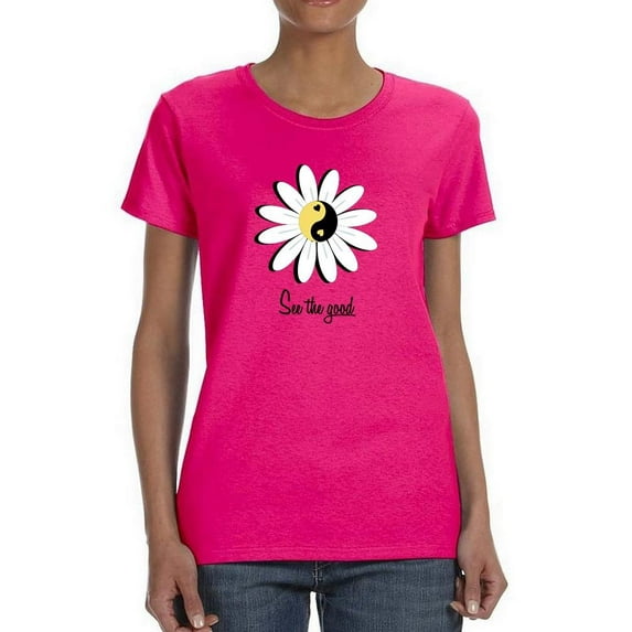 Daisy See The Good T-Shirt Women -Image by Shutterstock, Female 3X-Large