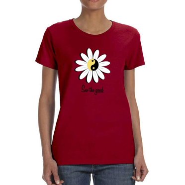 Daisy See The Good T-Shirt Women -Image by Shutterstock, Female 3X-Large