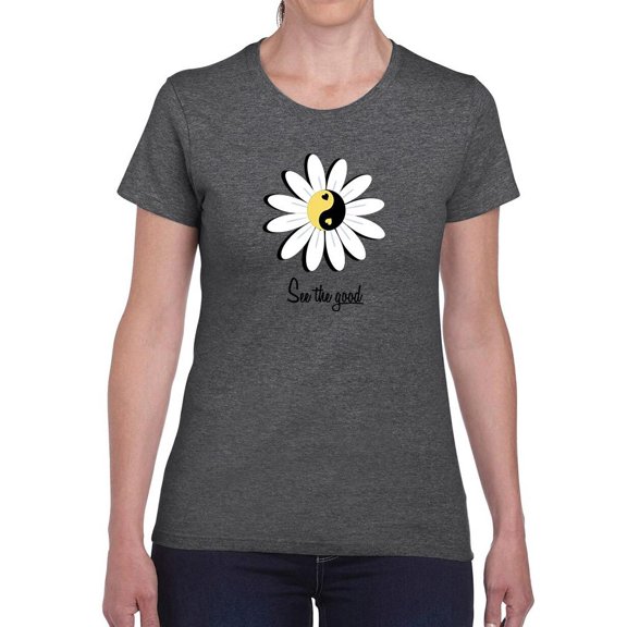 Daisy See The Good T-Shirt Women -Image by Shutterstock, Female Large
