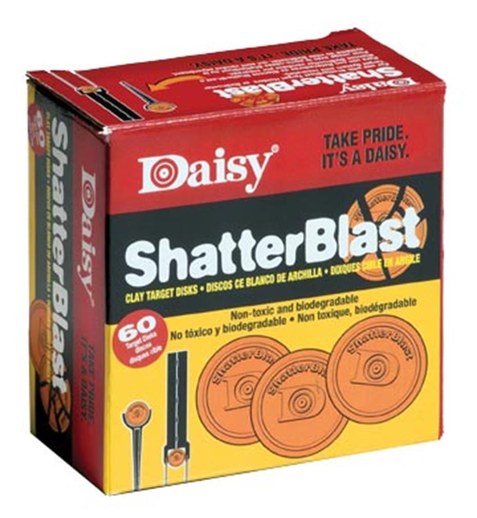 Daisy Shatterblast Targets Includes 602" Clay Targets 990873406
