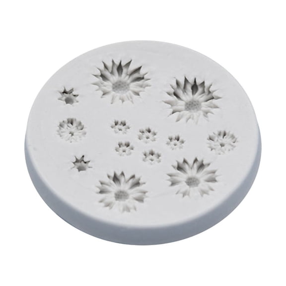 Daisy/Sunflower Shaped Candy Molds Silicone Cake Decorating Tools Fondant Moulds