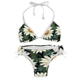 thumbnail image 1 of Daisy Swimsuit Bikini Set, Detachable Sponge, Adjustable Strap, Two-Pack - Ideal for Beach, Pool, Vacay, 1 of 6