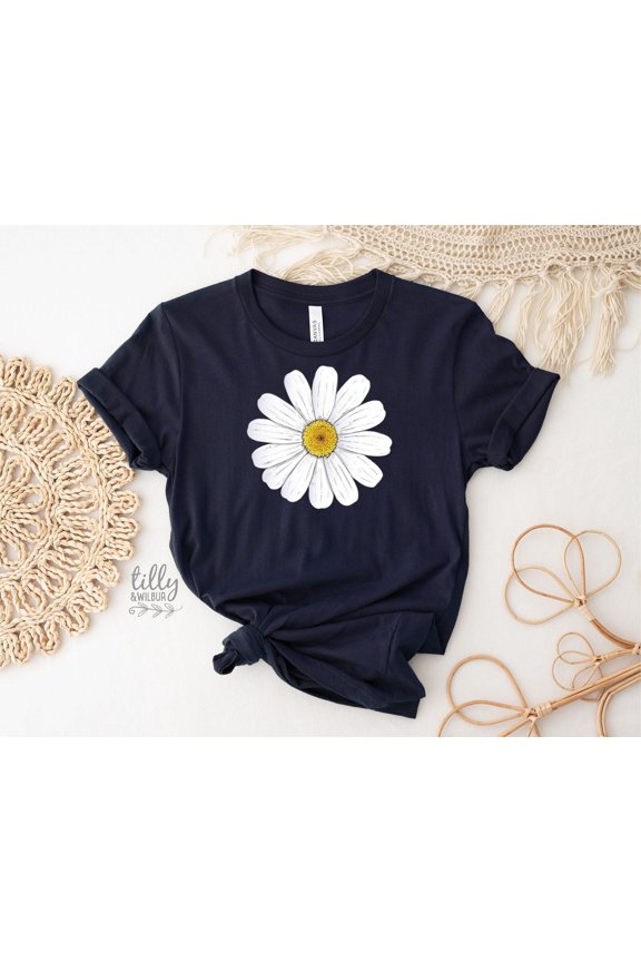Daisy T-Shirt, NAVY