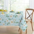 thumbnail image 1 of Daisy Tablecloth, Blue Floral Rectangle Tablecloth, Sunflower Tablecloth, Spring Summer Waterproof Wrinkle Free Durable Rectangle Tablecloth For Rectangle Tables 60 X 84, 60 X 102, 60 X 120 Inch, 1 of 6