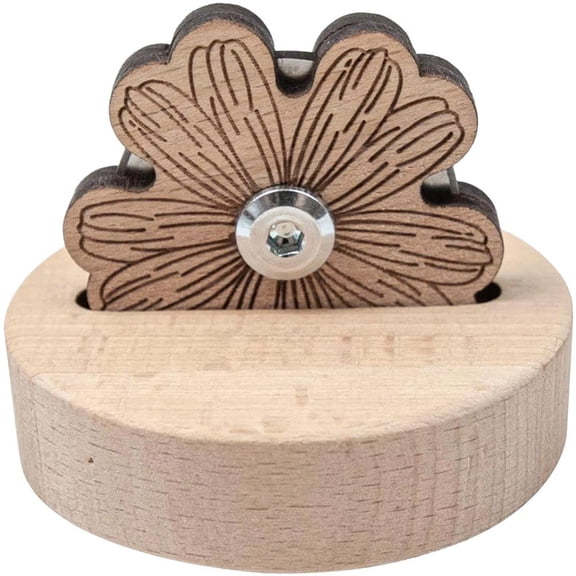 Daisy Thread Cutter, Tabletop Blade Saver Thread Cutter with Anti-Slip Stand Yarn Cutter Thread Cutting Tools Quilting Supplies for Sewing Seam