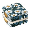 thumbnail image 1 of Daisy Travel Portable Square Earring Organizer with Decorative Box – Travel Organizer, Necklace Holder – for Girls and Women, 1 of 6