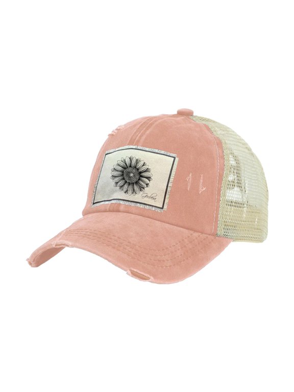Daisy - Vintage Distressed Trucker Adult Hat