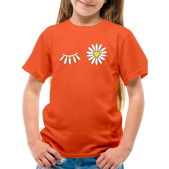 Daisy Wink T-Shirt Juniors -Image by Shutterstock, x-Large