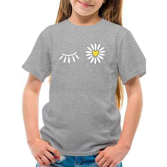 Daisy Wink T-Shirt Juniors -Image by Shutterstock, x-Small
