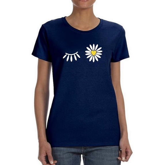 Daisy Wink T-Shirt Women -Image by Shutterstock, Female Medium