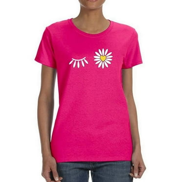 Daisy Wink T-Shirt Women -Image by Shutterstock, Female Small