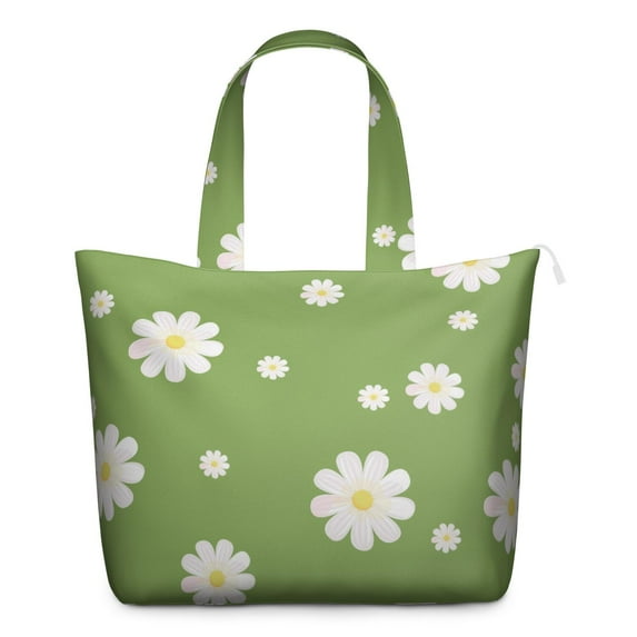 Daisy Women's Large Weekend Travel Bag Moving Canvas Handbag Thick Double Layer Beach Weekend Travel Unisex Hospital Maternity Delivery with Toiletry Waterproof