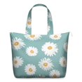 thumbnail image 1 of Daisy Women's Large Weekend Travel Bag Moving Canvas Handbag Thick Double Layer Beach Weekend Travel Unisex Hospital Maternity Delivery with Toiletry Waterproof, 1 of 5