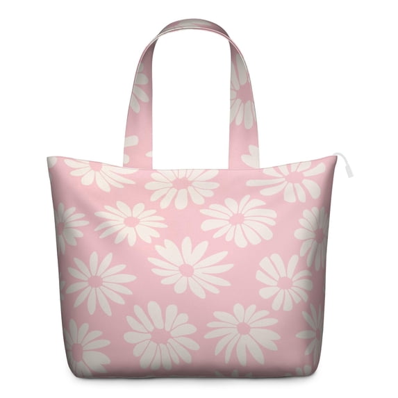 Daisy Women's Large Weekend Travel Bag Moving Canvas Handbag Thick Double Layer Beach Weekend Travel Unisex Hospital Maternity Delivery with Toiletry Waterproof