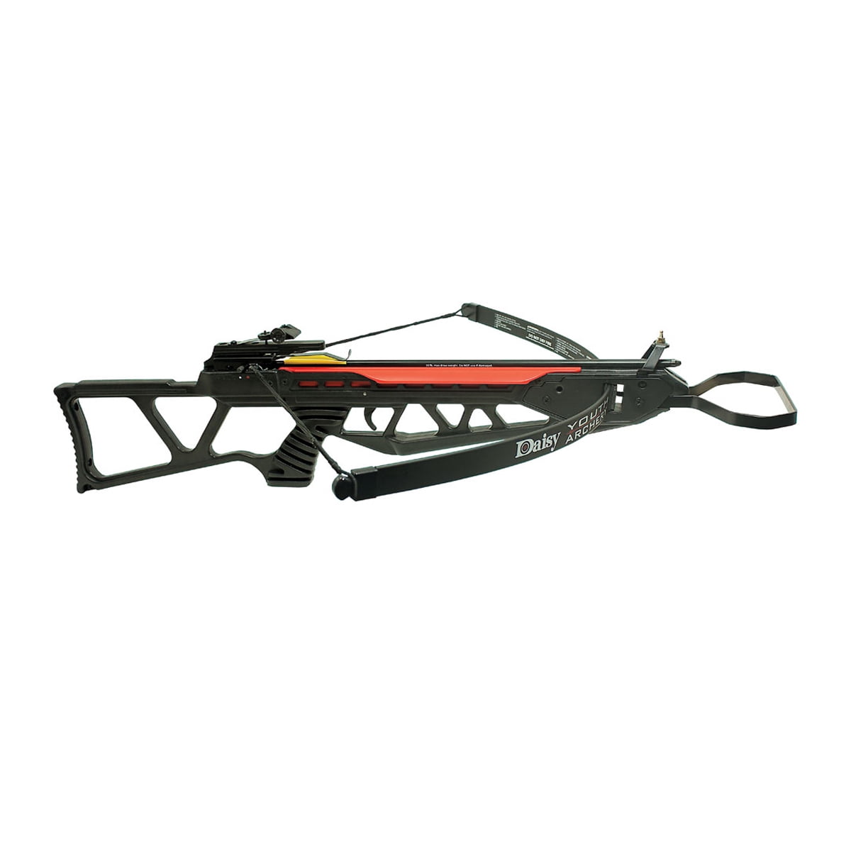 Daisy Youth Archery Crossbow with 2 Aluminum Bolts (Black