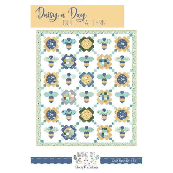 Daisy a Day Quilt Pattern by Beverly McCullough