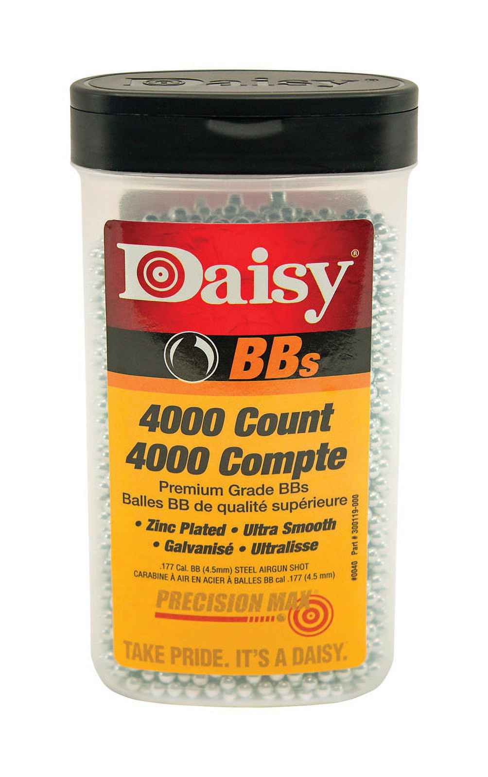 Daisy corrosion resistance and less fouling Ammunition, 4000 Piece Per Pack