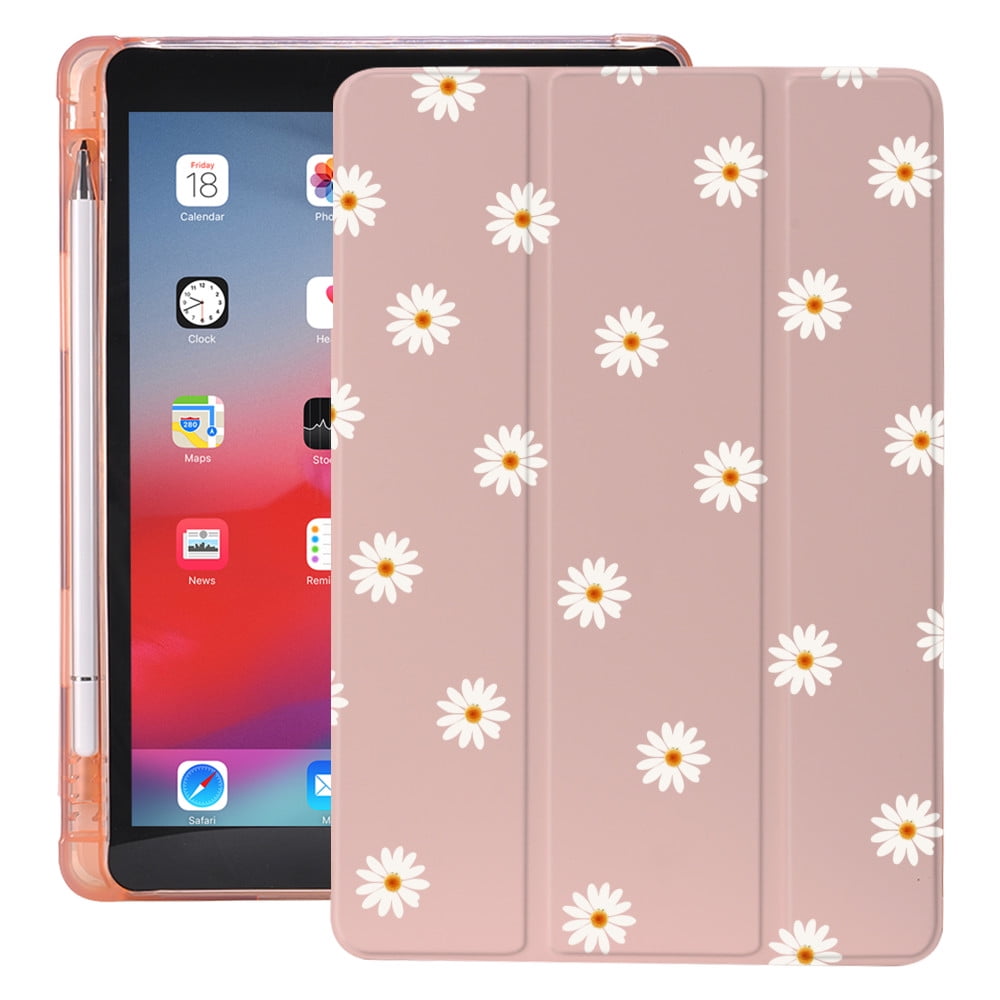 Daisy for Air 5 4 iPad Pro 2021 Case Cute Air 2 Pencil Holder 9 8th
