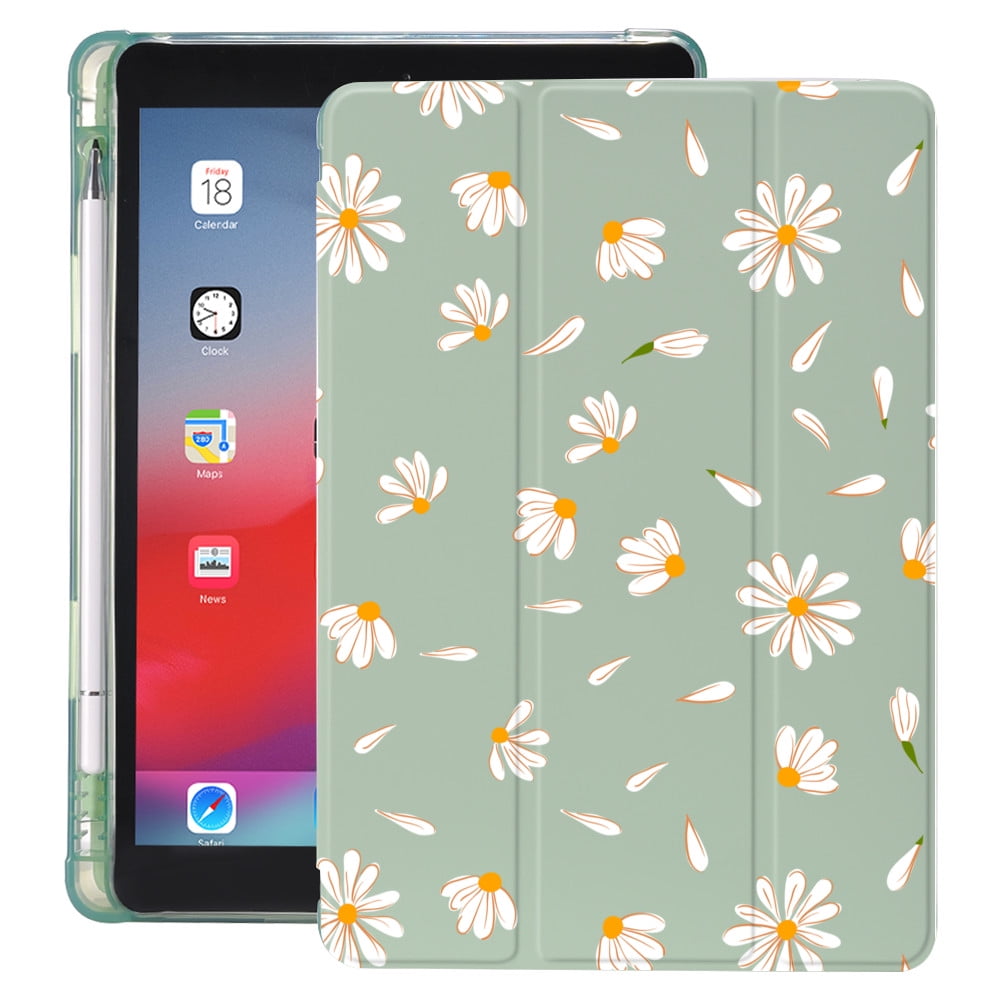 Daisy for Air 5 4 iPad Pro 2021 Case Cute Air 2 Pencil Holder 9 8th