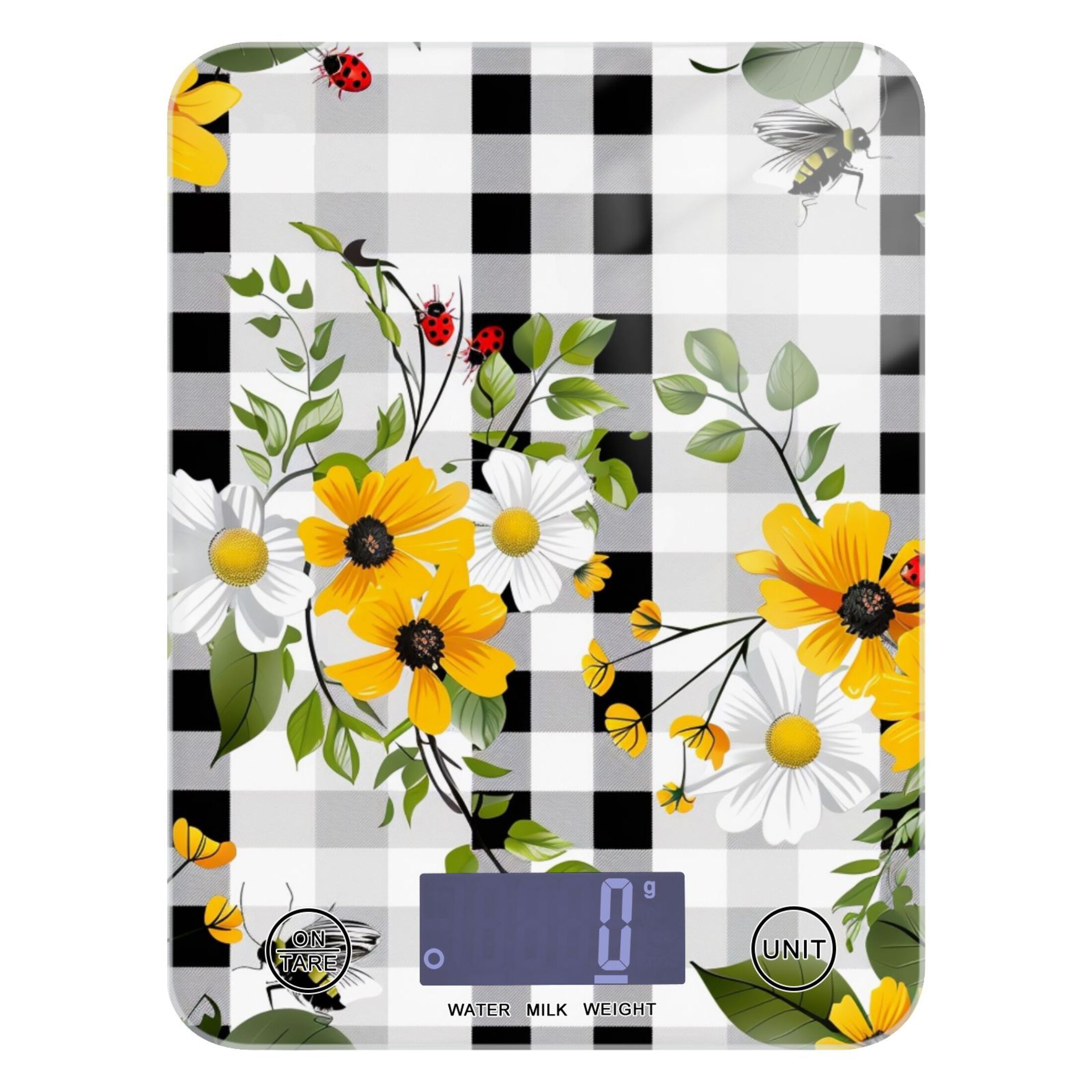 Daisy with Insects Food Scale Multifunction Digital Kitchen Scale 11lb ...