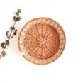 thumbnail image 1 of DaisyLife Wicker Round 10" Plate Basket Set of 2 pcs, 1 of 9