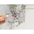 thumbnail image 1 of Daisyco Gifts Personalized First Date Metal Wallet Card Custom Aluminum Keepsake Gift For Couples, 1 of 6
