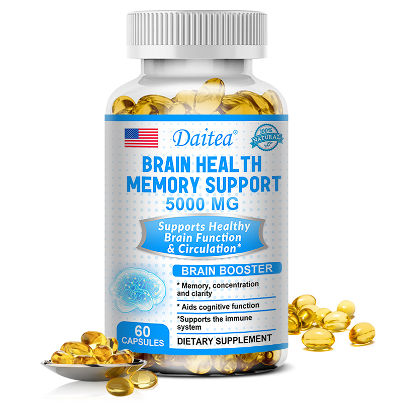 Daitea Brain Stimulating Capsules, containing Ginkgo biloba + vitamin