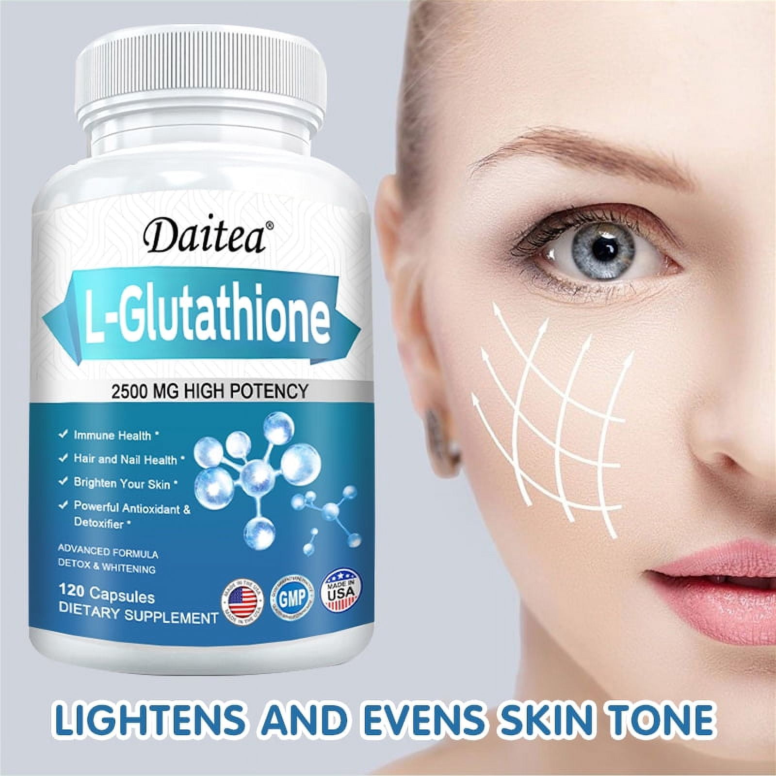 daitea glutathione Daitea Premium Glutathione Supplement, Reduced India