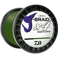 thumbnail interactive-video image 1 of Daiwa 150 Yard J-Braid X4 Braided Fishing Line - 65 lb. Test - Dark Green, 1 of 3