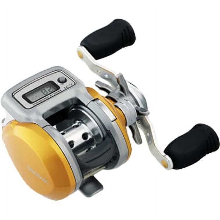 daiwa accudepth 15 digital linecounter reel Plus-B Line Counter cut brass gears Daiwa AccuDepth Line Counter Reel