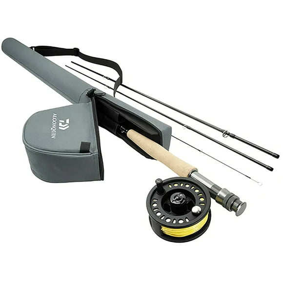 Daiwa Algonquin Fly Fishing 4-Piece Rod and Reel Combo - 30G9084