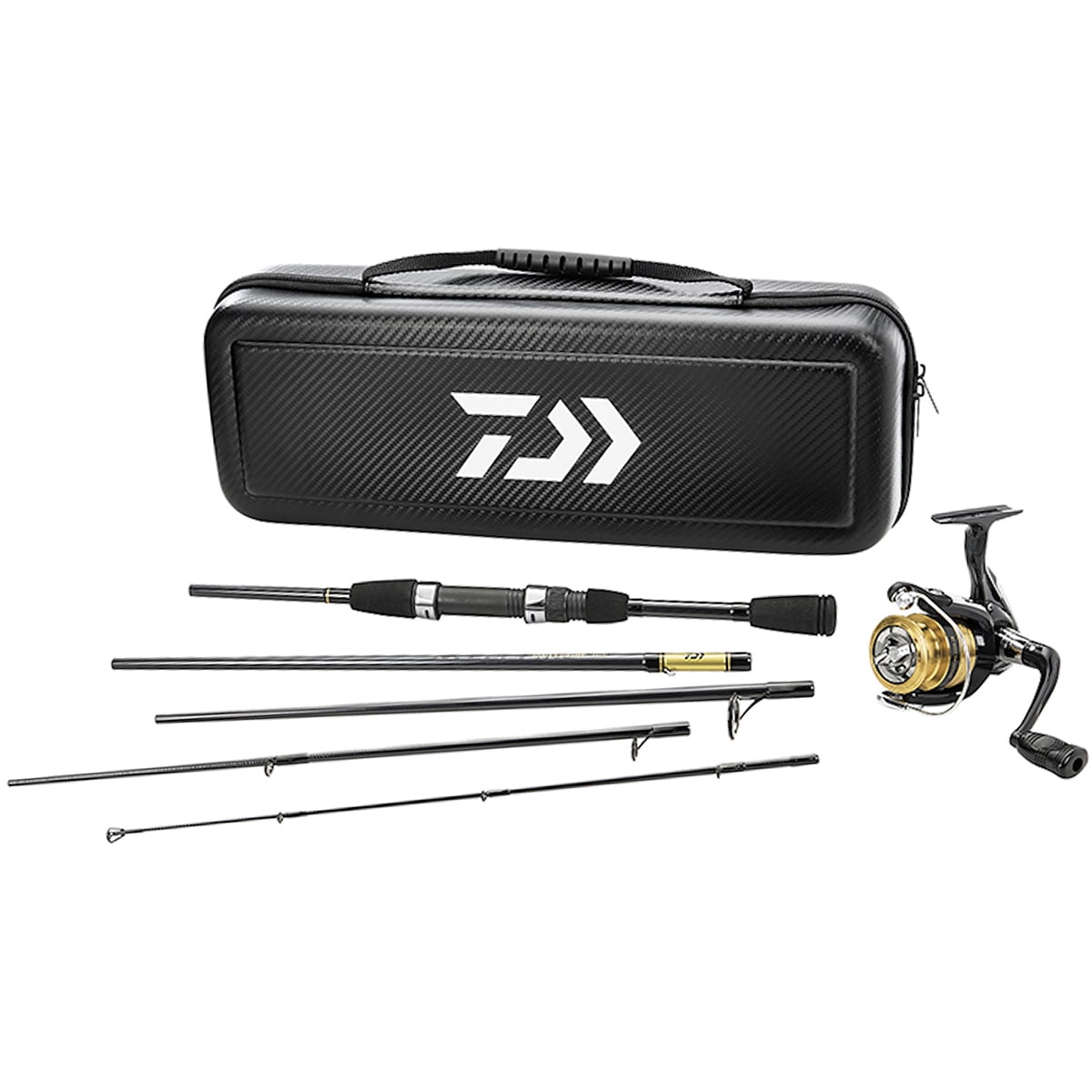 ProFISHiency Bumblebee 5ft 6in Micro Spinning Rod & Reel Combo with  Graphite Fishing Rod