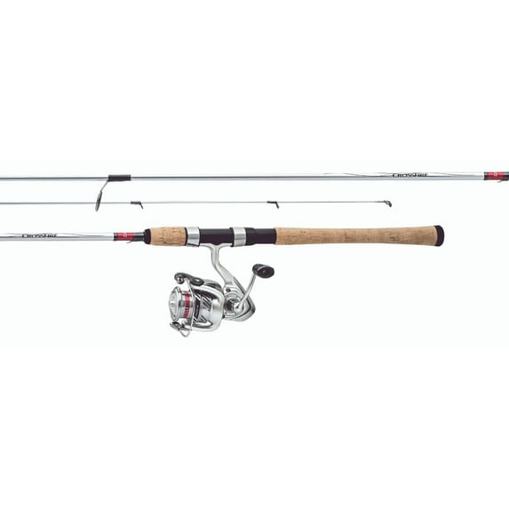 Daiwa Crossfire LT 7ft Medium Action 2-Piece Graphite Spinning Rod & Reel Combo