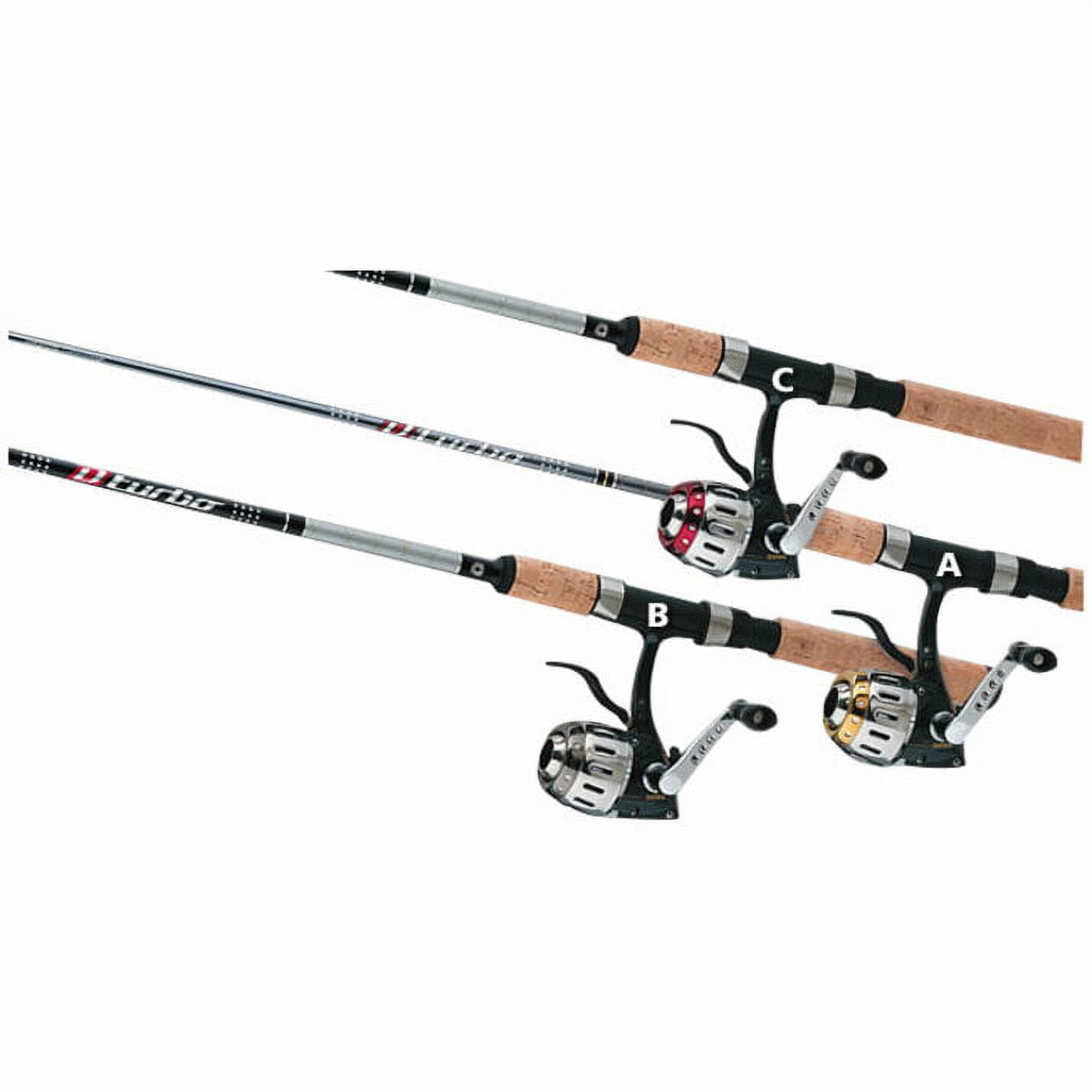 Lew's Xfinity Spinning Reel and Fishing Rod Combo, 6-Foot 6-Inch Rod, Green