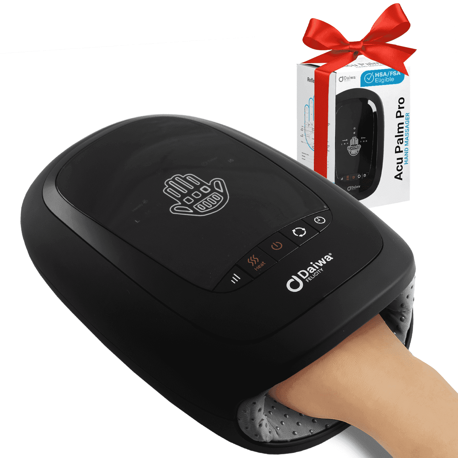 Daiwa Felicity ACU PALM PRO Cordless Electric Hand Massager with ...