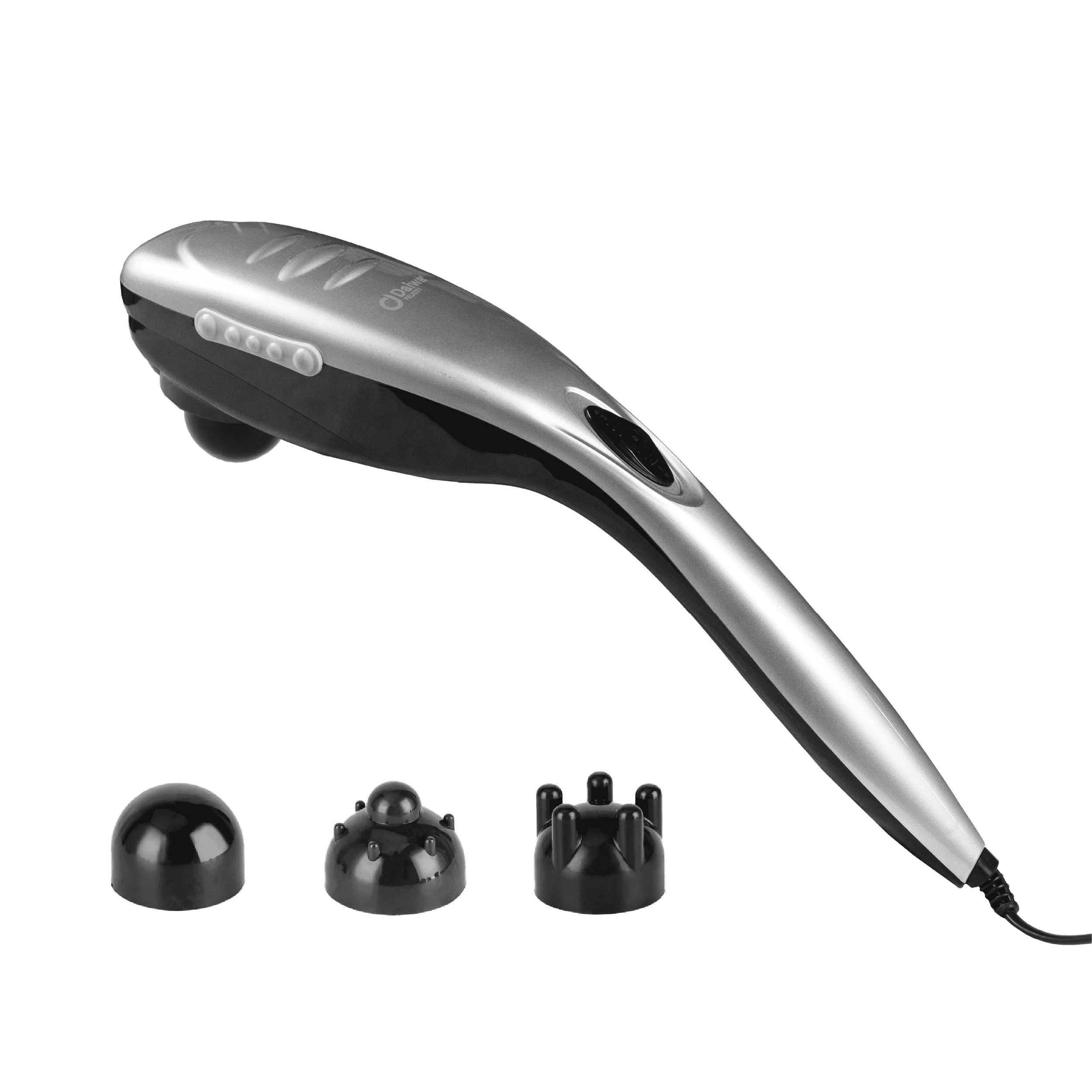 Daiwa Felicity Electric Handheld Massager Tapping Pro with Heat for Back, Neck & Shoulders - Deep Tissue. FSA/HSA Eligible